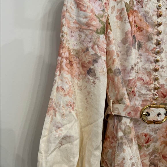 Zimmerman NWT floral dress. Size 1. $895 dress - Picture 4 of 8